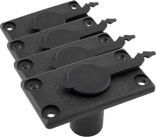 Cannon Flush Mount Rod Holder with Cover