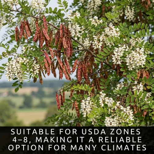 Miniatura 6 de 30 semillas de langosta negra para plantar - Robinia pseudoacacia