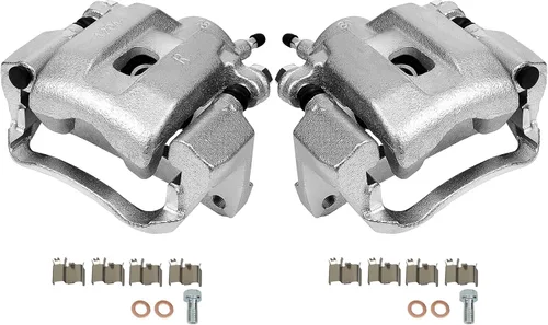 SCITOO Pinzas de freno traseras izquierdas+derecha con soporte 19B3277 19B3276 compatibles para Toyota Sequoia 2008-2017 para Toyota Tundra 2007-2017