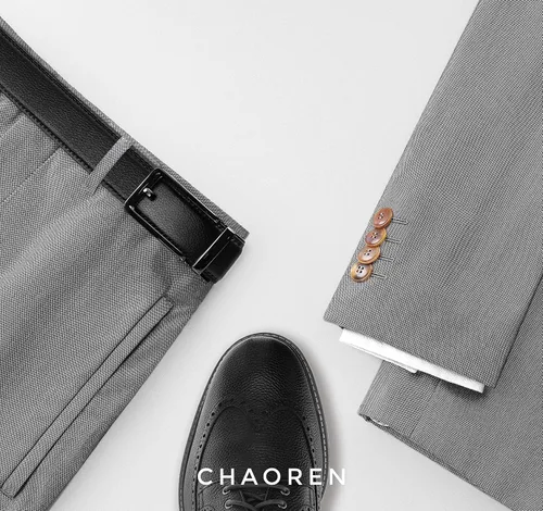 Miniatura 4 de CHAOREN Cinturones Click para hombre – Cinturón de trinquete para hombre de 1 3/8 pulgadas para pantalones de vestir – Compañero perfecto