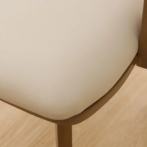 Miniatura 13 de NITORI 4001838 Silla de comedor Codo giratorio LG-010 Medio Marrón