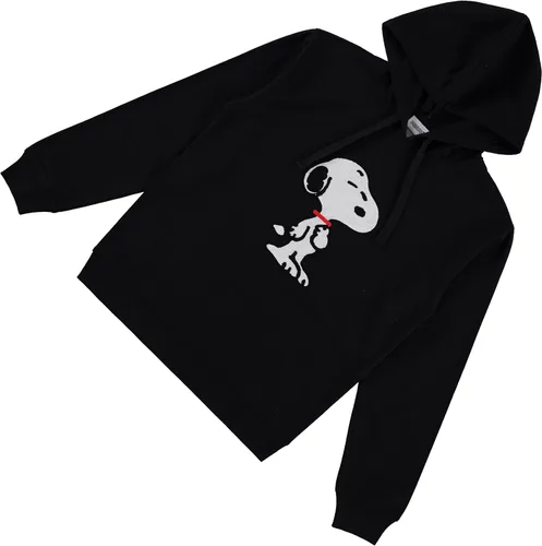 Miniatura 6 de Peanuts Sudadera con capucha para mujer Snoopy Fashion - Sudadera clásica de forro polar Snoopy para mujer
