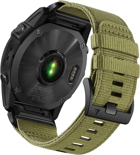 Miniatura 5 de Correa de reloj Quickfit de 0.866 in compatible con Garmin Fenix 8 1.850 in Fenix 7X Pro/6 Pro/5 plus/Instinct/Forerunner 965 955 945