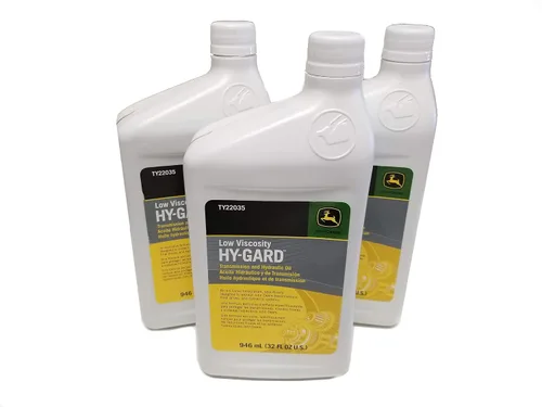 Miniatura 10 de John Deere Aceite para equipo original, Hy-Gard 32 oz. Aceite de transmisión e hidráulico n.° TY22035