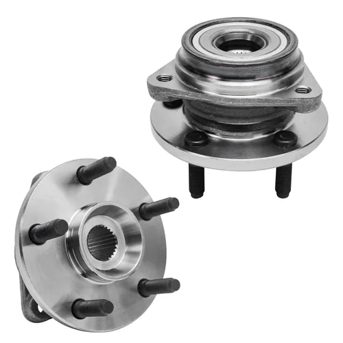 Miniatura 34 de Detroit Axle - 2.2L Bujes de rodamiento de rueda delanteros de 2 piezas para Honda Accord 90-97, 97 Acura CL, 2 rodamientos de ruedas y conjunto