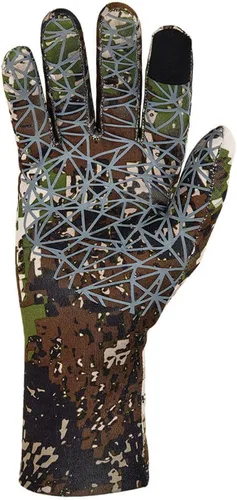 Miniatura 3 de Striker Guantes de pesca unisex Stealth impermeables y transpirables para exteriores con puño extendido y punta de dedo índice Tech Touch Transición