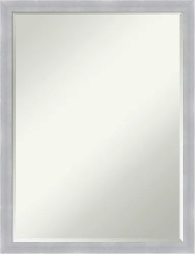 Miniatura 5 de Amanti Art Espejo de baño dorado para sobre el fregadero, espejo rectangular de 28 x 22 pulgadas, marco casual medio, se cuelga horizontal