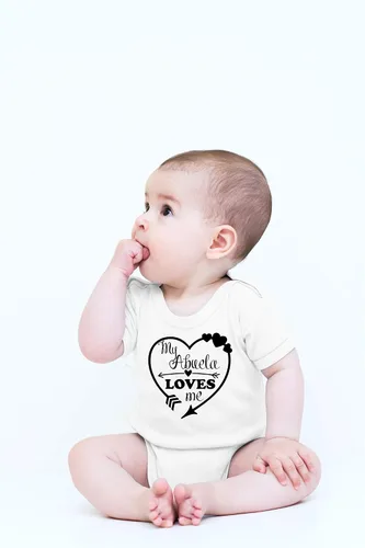 Miniatura 13 de CBTwear My Abuela Loves Me – Ropa de bebé – Divertido traje de bebé para recién nacido para niños y niñas