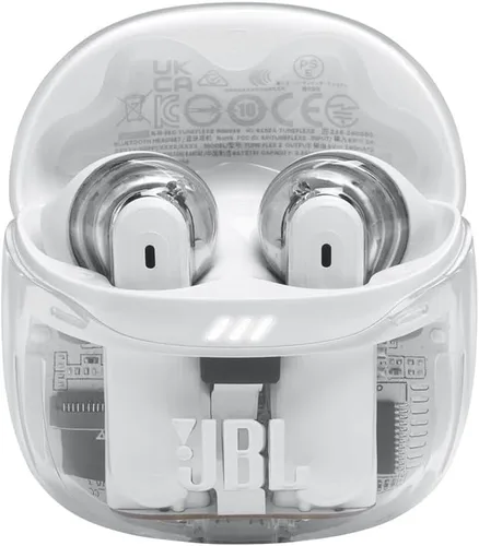 Miniatura 2 de JBL Tune Flex 2 - Auriculares inalámbricos con cancelación de ruido, sonido espacial y tecnología ambiental inteligente, 6 micrófonos para llamadas