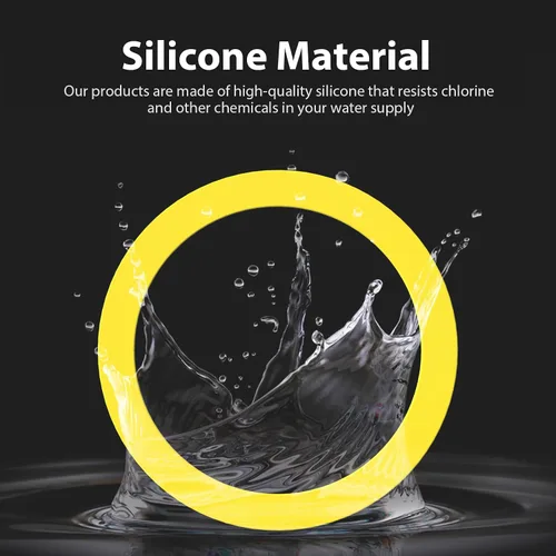 Miniatura 2 de Sello de válvula de descarga para Kohler, kit de repuesto de tanque de inodoro de material de silicona mejorado de 2 unidades, kit de junta