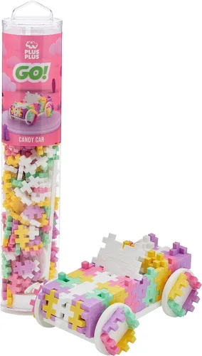 Miniatura 9 de PLUS PLUS - Tubo de coches de color - Hero - 200 piezas, tallo de construcción de construcción/juguete de vapor, mini bloques de rompecabezas Héroe