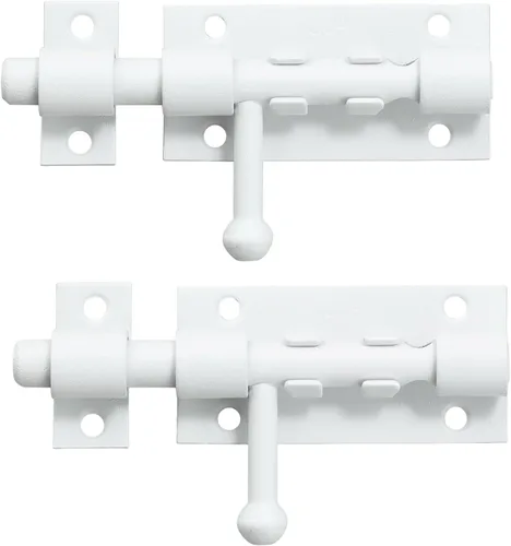 Miniatura 22 de Alise Cerradura deslizante SUS304 de 4 pulgadas de acero inoxidable, pestillo de perno deslizante, cerradura de puerta pesada gruesa, pestillo