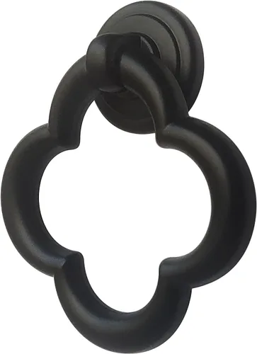 Pomos de Armario Pomos de Gabinete Tiradores de Cajón, Pomos de Aleación de Zinc Negro para Tocador, Pomos de Armario para Cocina, Baño (Estilo F-2)