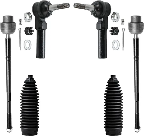 Miniatura 163 de Detroit Axle – Kit de suspensión delantera para Hyundai 2013-2018 Santa Fe 2 enlaces de barra de estabilizador 4 varillas de amarre interiores