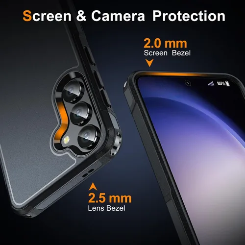 Miniatura 5 de Oterkin Funda para Samsung Galaxy S24 Plus, protección de grado militar de 10 pies, funda S24 Plus [a prueba de golpes] [resistente a las caídas]