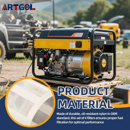 Miniatura 4 de 4 piezas Filtro de combustible para tanque de combustible 0H1326 17672-899-000 Compatible con el generador portátil de gas Generac Centurion GP5500