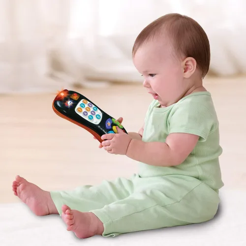 Miniatura 3 de VTech Control remoto Click and Count (embalaje sin frustraciones), negro, 2.95 x 6.69 x 1.38 pulgadas