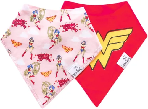 Miniatura 7 de Copper Pearl Baberos tipo bandana para bebé, baberos de algodón suave para babear y dentición, absorbentes, ajuste ajustable, muchos estilos