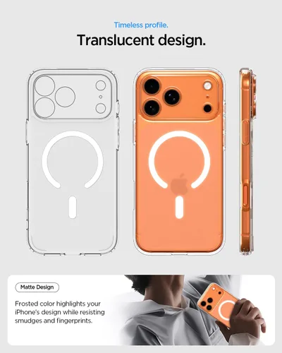 Miniatura 184 de Spigen Funda para iPhone 13 Mini, ultra híbrida MagFit [antiamarilleo] [compatible con Magsafe] - Transparente