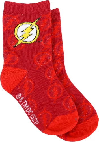 Miniatura 5 de DC Comics Paquete de 5 calcetines de la Liga de la Justicia para niños, Batman, Superman, Flash, personajes de superhéroes Aquaman
