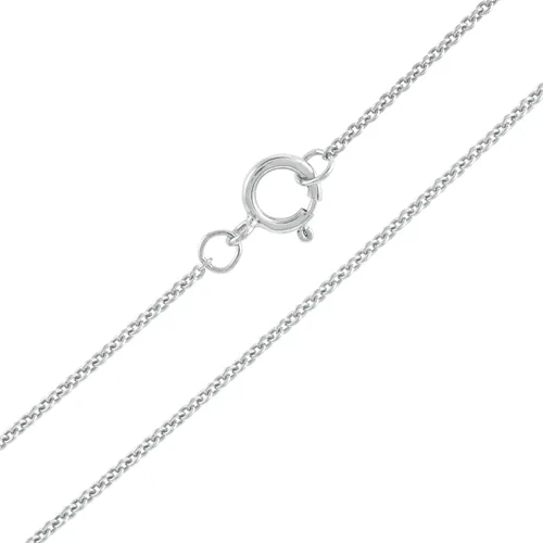 Miniatura 4 de GILDED Diamante cultivado en laboratorio T.W. de 14 qt (claridad SI1-SI2, color F-G) y colgante de cruz ornamentada de plata de ley con una cadena