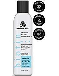 Acondicionador para el crecimiento del cabello con biotina, AWE Inspiring Natural Thickening Tratamiento Acondicionador Profundo para la pérdida del