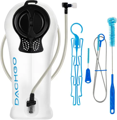 Miniatura 8 de Vejiga de hidratación, bolsa de agua de 1.5L 2L 3L para mochila de senderismo, depósito de agua de hidratación sin BPA y sin sabor, camping