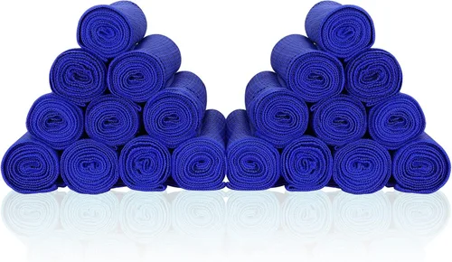 Miniatura 9 de Paquete de 20 toallas de enfriamiento (40 x 12 pulgadas), suaves, transpirables, fibra ultrafina, superabsorbentes, toalla fría rápida, para bolos