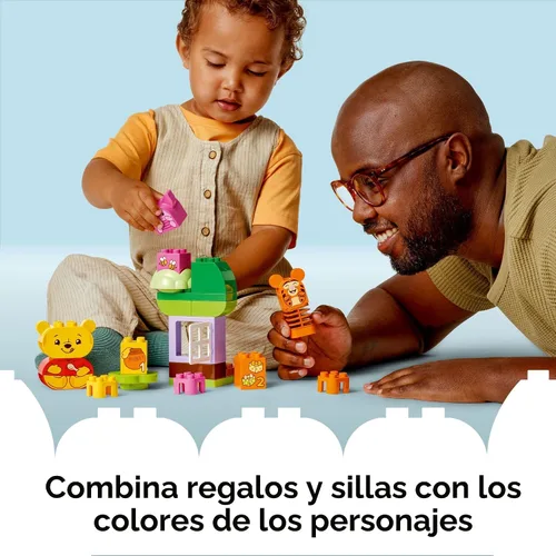 Miniatura 5 de LEGO DUPLO Disney Juego de Construcción de la Fiesta de Cumpleaños de Winnie The Pooh – Juguete para bebés de 18 meses en adelante – Juguetes