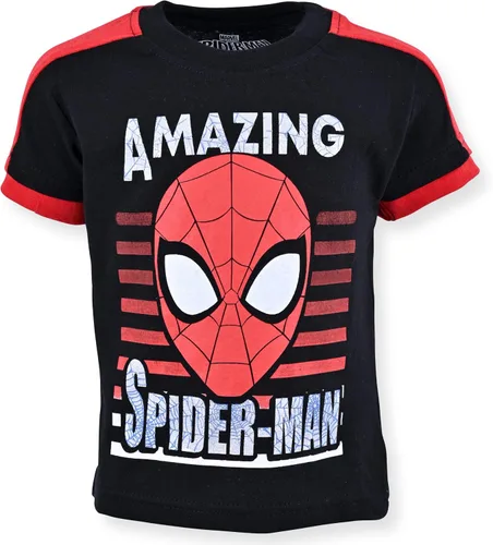 Miniatura 3 de Marvel Spider-Man - Paquete de 3 camisetas de manga corta para niños pequeños y grandes