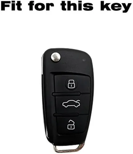 Miniatura 3 de DOUKI Fashion TPU Car Key Case Cover Shell Fob, for Audi A1 A3 8P A4 A5 A6 C7 A7 S3 S7 S8 R8 Q2 Q3 Q5 Q7 Q8 SQ5 TT RS3 RS6