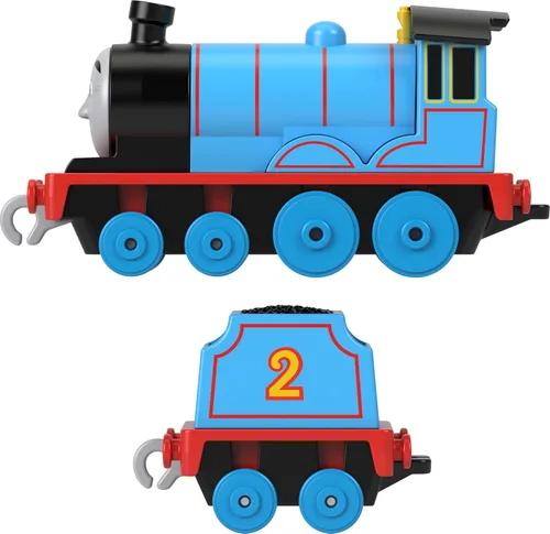 Miniatura 3 de Thomas & Friends Tren de juguete fundido a presión Edward Motor de empuje con tierno para preescolar juego de simulación a partir de 3 años