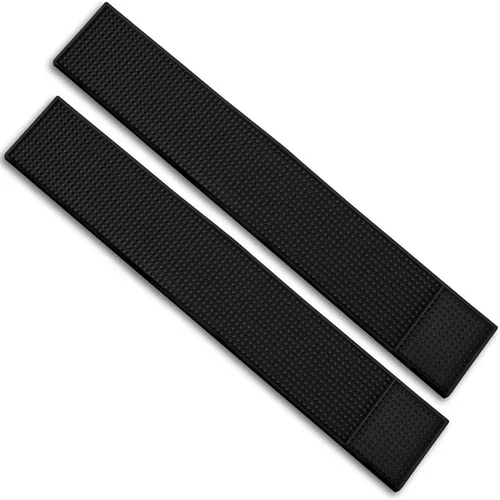 Miniatura 12 de Alfombrilla de goma para derrames (1) – 24 x 4 pulgadas, resistente antideslizante, accesorios profesionales para barman – Suministros esenciales