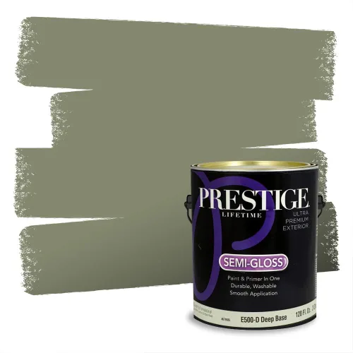 Miniatura 1036 de Prestige Paints - pintura de exterior y pintura de imprimación en una, E100-T-6006-10AVP