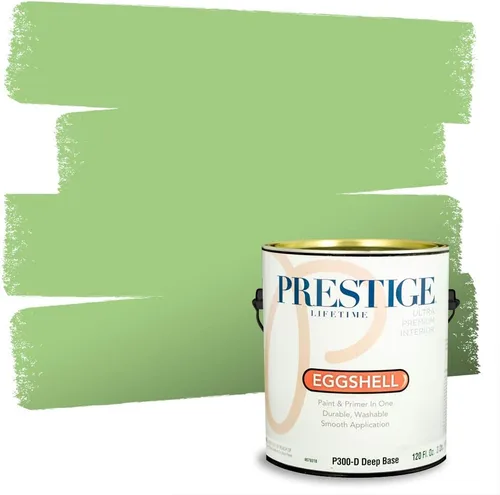 Miniatura 217 de PRESTIGE Pintura exterior e imprimación en uno, aloe, plano, 1 galón