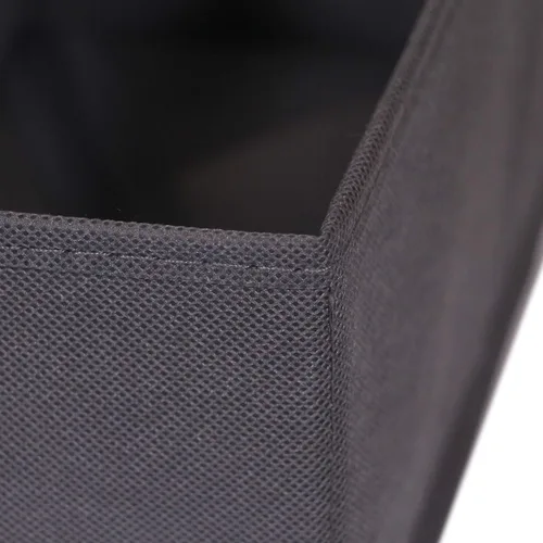 Miniatura 6 de DIOMMELL Paquete de 4 cajas de almacenamiento de tela plegables para armario, aparador, cajón, cestas de tela, contenedores divisores para ropa