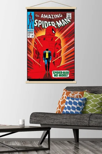 Miniatura 2 de Trends International Marvel Comics Amazing Spider-Man #50 - Póster de pared, 22.37 x 34.00 pulgadas, paquete de impresión premium y colgador