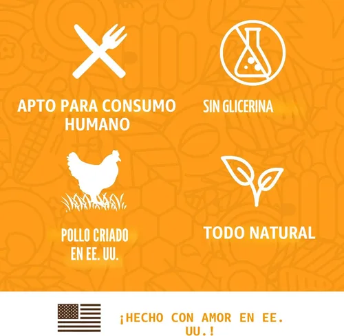 Miniatura 6 de Full Moon - Cecina de pollo para perros saludable, natural y de grado humano, sin granos, hecha en EE. UU., 1.5 libras (Paquete de 1)