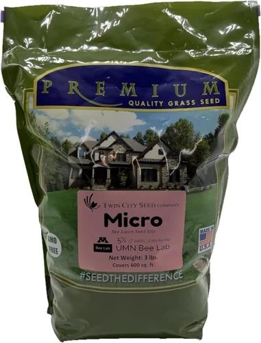Miniatura 4 de Twin City Seed Co. Mezcla de césped Micro Bee, bolsa de 1 libra