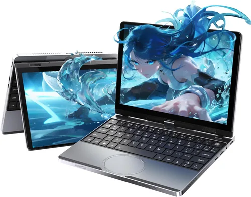 Mini portátil de 10.5 pulgadas con pantalla táctil 2 en 1 convertible, Win 11 Pro Tablet PC, CPU N95 16GB DDR4 1TB SSD, 1920 * 1280 IPS, desbloqueo