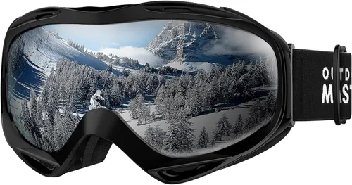 Miniatura 31 de OutdoorMaster OTG Gafas de esquí – Gafas sobre lentes para esquí y snowboard para hombres, mujeres y jóvenes – 100% de protección UV