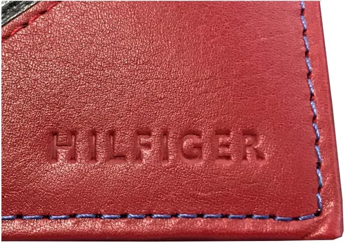 Miniatura 3 de Tommy Hilfiger Passcase and Valet - Billetera plegable - Rojo/Azul marino/Blanco, Multi
