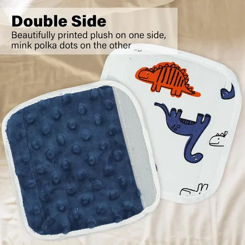 Miniatura 4 de Funda para correa de bebé para niños, 2 fundas para cinturón de seguridad de automóvil, protector de almohadilla para el cuello para niños recién