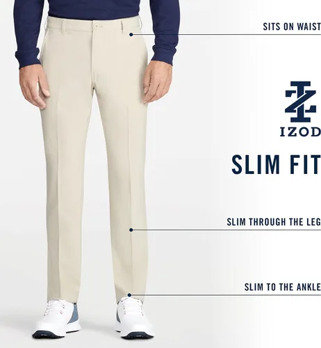 Miniatura 7 de IZOD Men's Golf Swingflex Slim Fit Pant