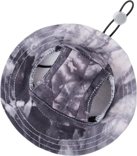 Miniatura 13 de Sombrero para mascotas con agujeros para las orejas, protector solar, gorra de béisbol adecuada para perros pequeños y medianos, sombrero de Rosa