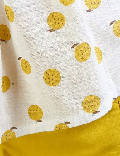 Miniatura 8 de Hipea Ropa de verano para bebés y niñas pequeñas, camisola con volantes, lunares y pantalones cortos casuales, ropa para recién nacida