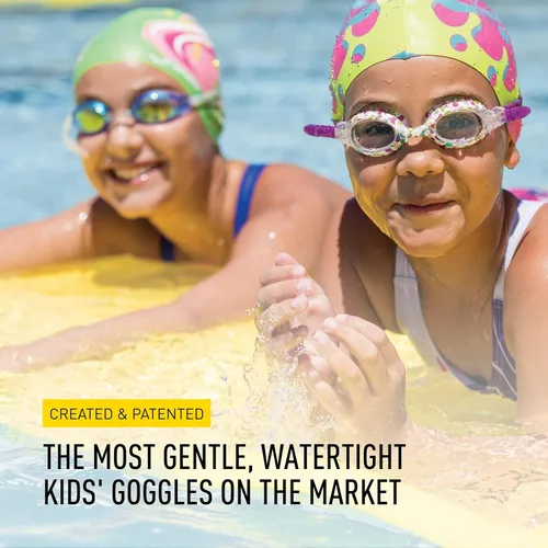 Miniatura 6 de FINIS Gafas de natación de sirena para niños de 4 a 10 años - Protección UV - Lentes antivaho - Ajuste de silicona suave