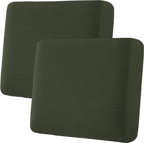 Miniatura 44 de H.VERSAILTEX Fundas Súper Elásticas para Asiento Individual, Fundas de Sofá, Fundas de Cojines, Juegos de Fundas, Tela Gruesa de Sarga con Textura