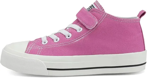 Miniatura 3 de Fefoe Kid Shoes for Boys Girls Canvas Lightweight Shoes Athletic Running Classic Adjustable Strap Sneakers