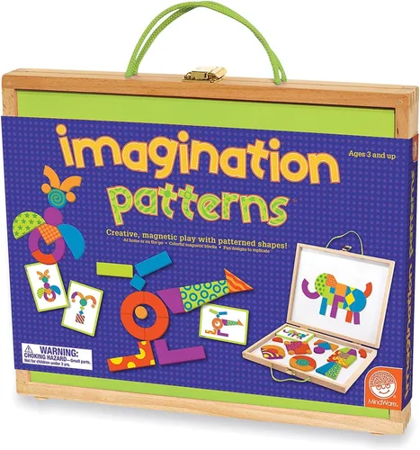 Miniatura 4 de MindWare Patrones de imaginación: juego creativo y magnético con formas estampadas